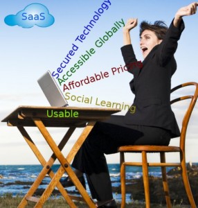 Saas Software is Secured, Usable, Intutive, User friendly, Collaboration 