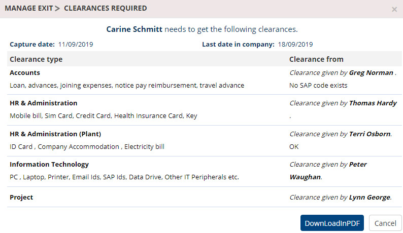 Automate-Exit-Checklist