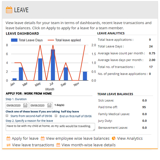 leave-deshborad Leave dashboard