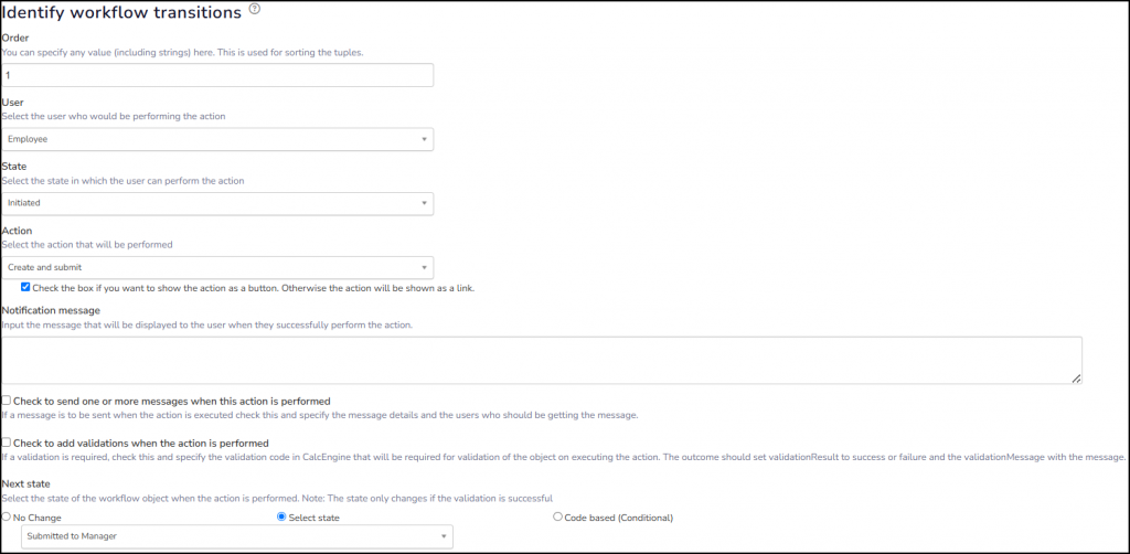 Identify Workflow Transitions