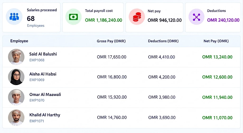 Oman empxtrack payroll