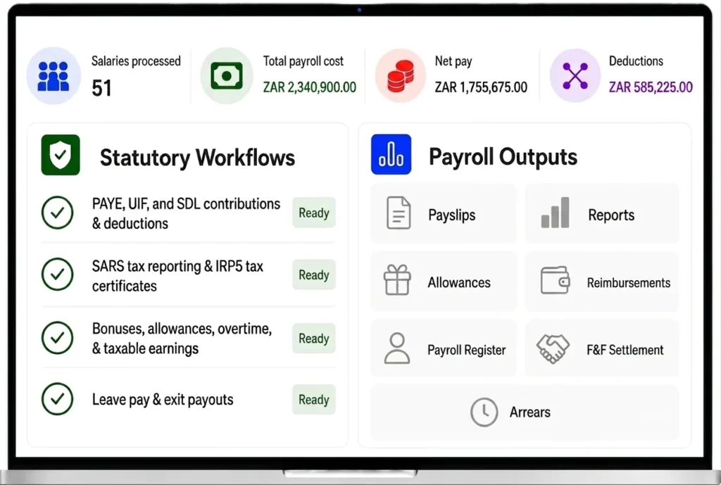south africa payroll software