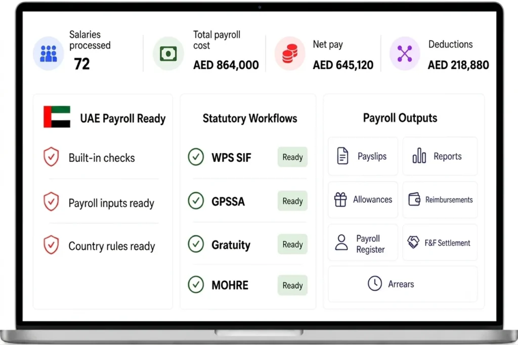 uae payroll software