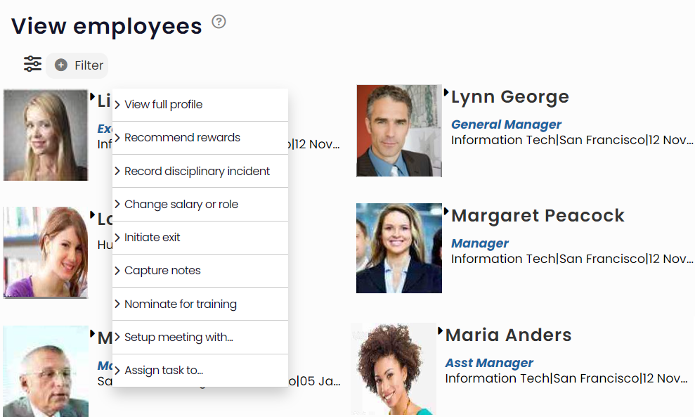 to employeesAssign Salary Structure